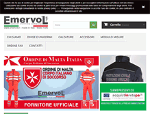 Tablet Screenshot of emervol.it